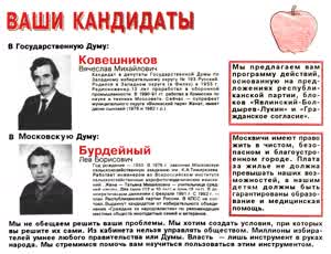 ﻿ВАШИ КАНДИДАТЫ